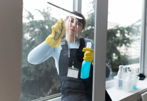 Nettoyage de vitres intérieures et extérieures à Pérenchies